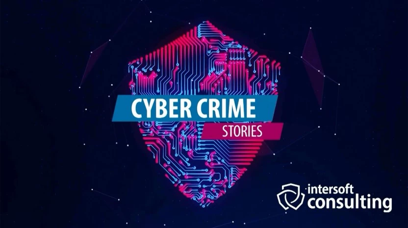 Ein Bild eines Schildes mit dem Titel Cyber Crime Storys