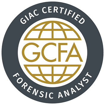 GIAC Certified Forensic Analyst (GCFA)