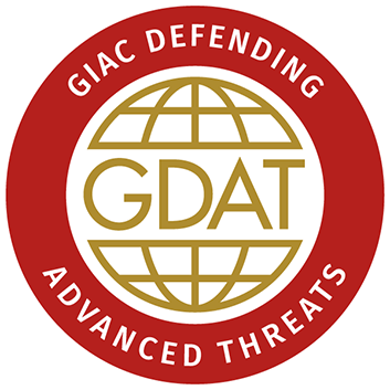 GIAC Defending Advanced Threats (GDAT)